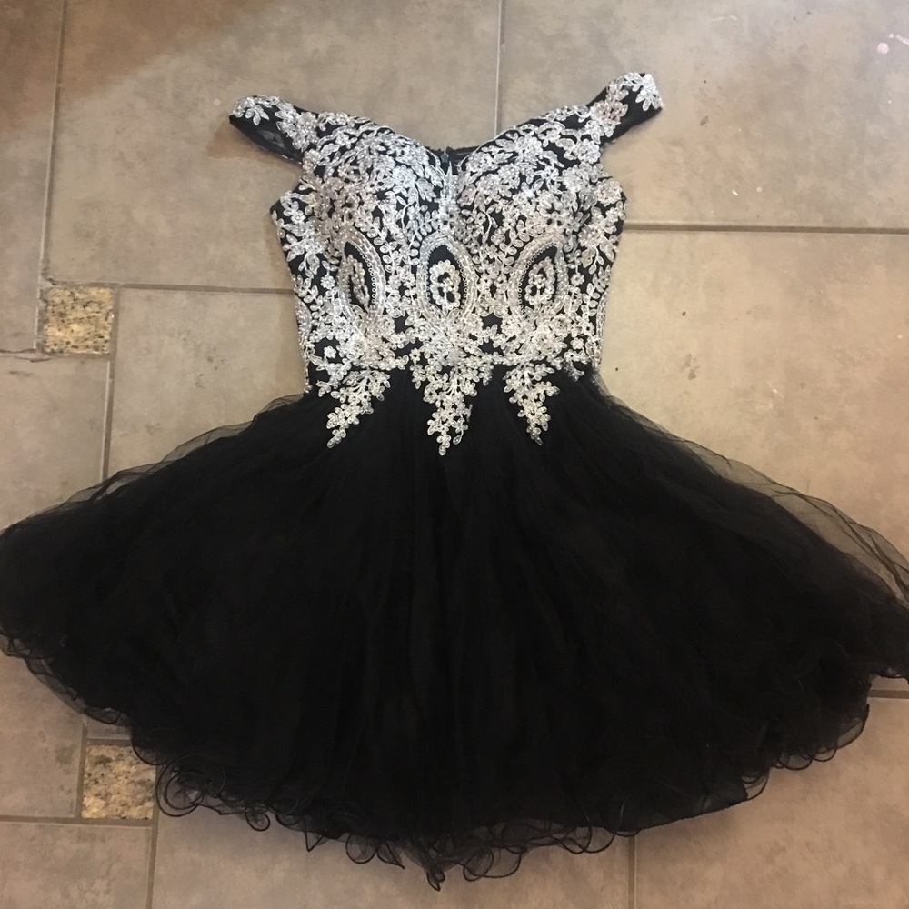 short black dress